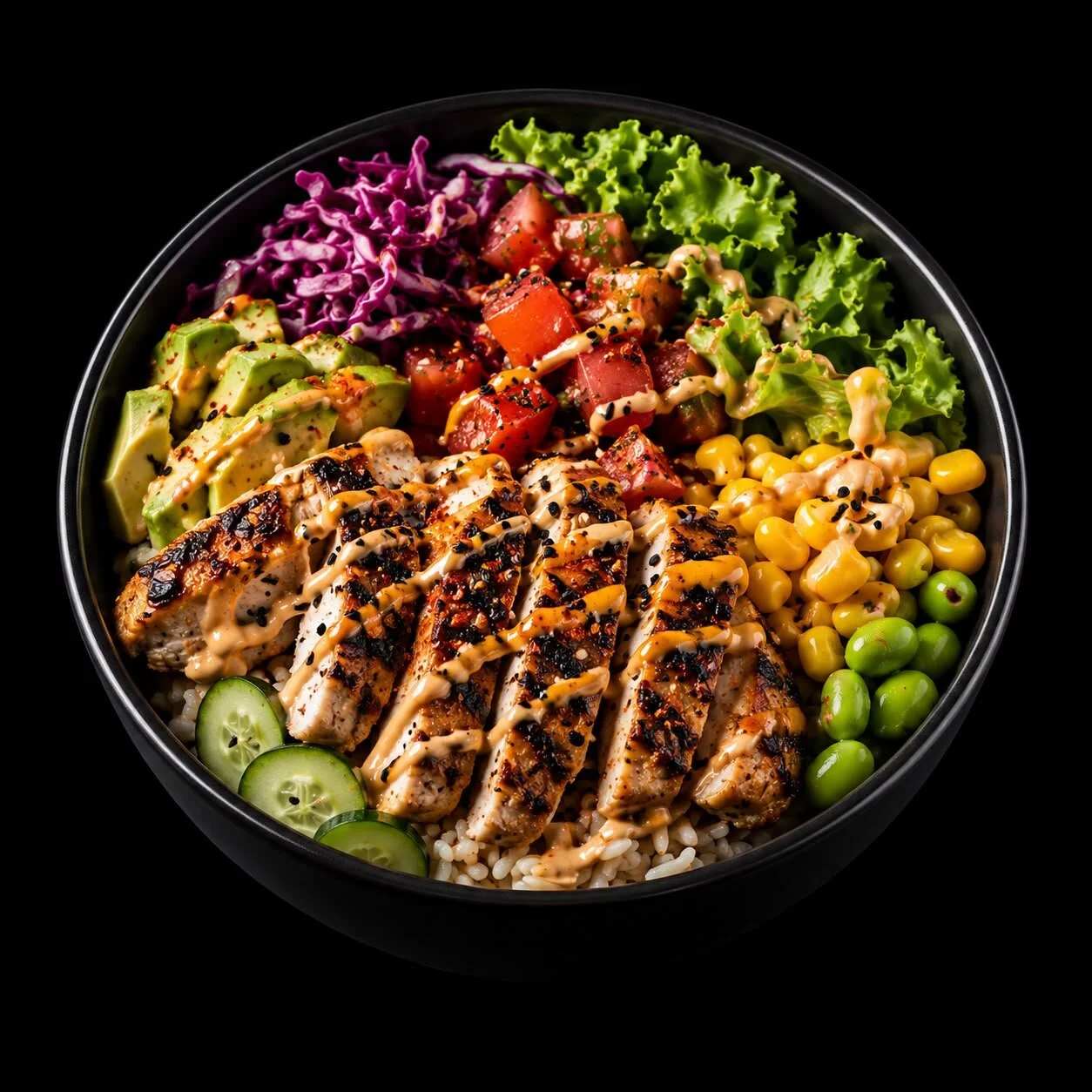 Zilli Tavuk Burger Bowl  (Yenişehir)