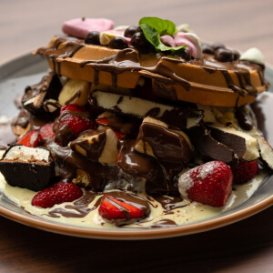 O Kakao Waffle Makaron (Kutlubey)