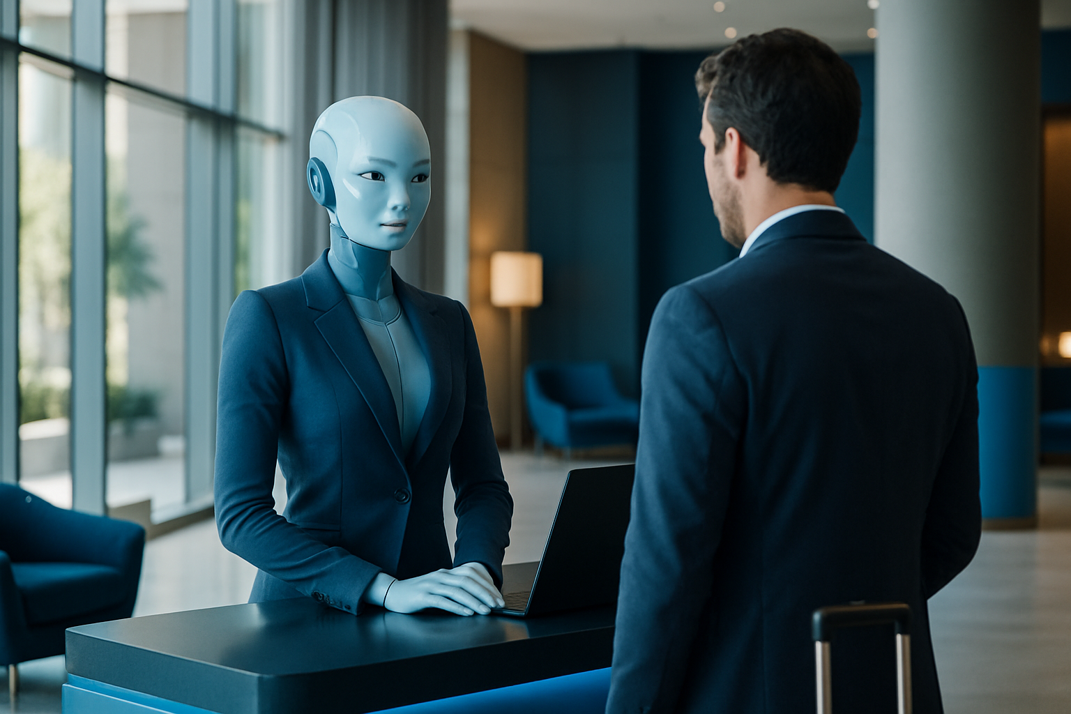 Service Client : Avatar Holographique vs Robot